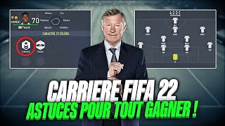 8 ASTUCES POUR TOUT GAGNER EN CARRIÈRE MANAGER SUR FIFA 22  SIMULATION [upl. by Celestyn]