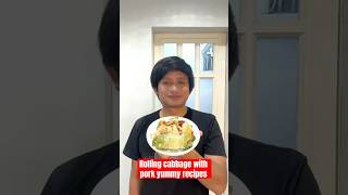 Rolling cabbage with pork recipes karinz karinzcooking fypシviral fyp [upl. by Dikmen842]