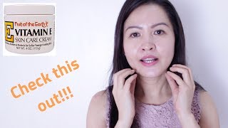 Fruit Of The Earth Vitamin E Cream  Review [upl. by Noellyn524]