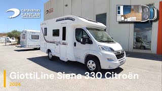 2024 GiottiLine Siena 330 Citroën  CARAVANAS SANGAR [upl. by Eirovi919]