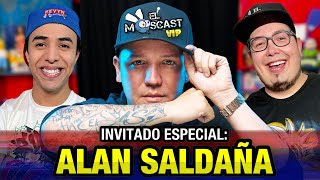 Alan Saldaña  El Moscast VIP  Cap 76 [upl. by Dnartreb]