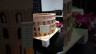 Maqueta del Coliseo Romano [upl. by Areikahs]