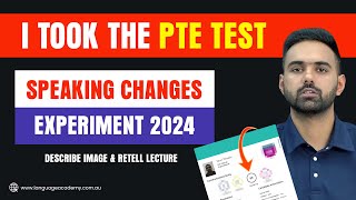 PTE Speaking Changes 2024  Working Describe Image and Retell Lecture Templates  Language Academy [upl. by Merfe24]