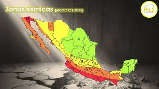 Regionalización sísmica NTCSISMO 23 Y MDOC CFE 15 cdmx sismo méxico cfe espectros [upl. by Terrej360]