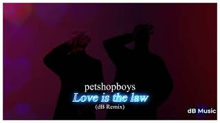 Pet Shop Boys  Love Is The Law dB Remix [upl. by Sevy938]