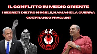 4KIAKKIERE SU ISRELE G4Z4 E IL MEDIO ORIENTE CON FRANCO FRACASSI  4K PODCAST [upl. by Mila]