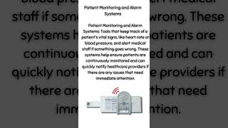 Patient Monitoring and Alarm Systems [upl. by Terej584]