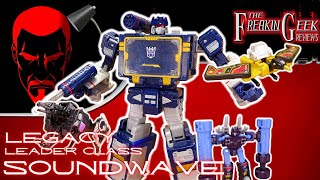 I FEEL THINGS Legacy Leader SOUNDWAVE EmGos Transformers Reviews N Stuff [upl. by Luedtke]