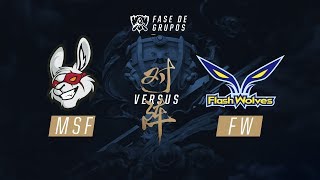 Misfits x Flash Wolves Fase de Grupos  Dia 7  Mundial 2017 [upl. by Auerbach]