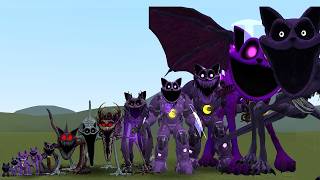 NEW EVOLUTION OF CATNAP DRAGON MONSTER SMILING CRITTERS In Garrys Mod Poppy Playtime [upl. by Meletius491]