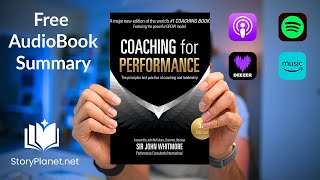 Audiobook Summary Coaching for Performance English Sir John Whitmore [upl. by Ellenahc]