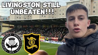 LIVINGSTON STILL UNBEATEN  PARTICK THISTLE vs LIVINGSTON VLOG [upl. by Shutz41]