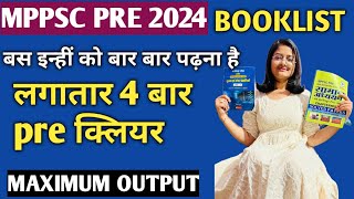 Mppsc Pre 2024🔥New Syllabus Full Booklist📚Mppsc Best Strategy💯Mppsc Exam 2024📚MppscprelimsampMains2024 [upl. by Hanah]