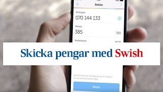 Swish  skicka pengar  Länsförsäkringar [upl. by Radnaskela]