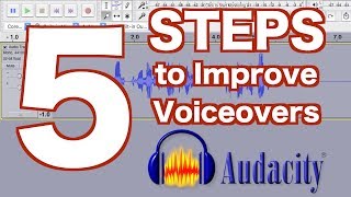 5 STEPS to Improve Your VOICEOVER in Audacity [upl. by Nelly167]