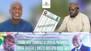 CARAVANE INTER COMMUNALE DU CAYOR DES PROFONDEURS DERRIÈRE MONSIEUR LE MINISTRE MOUSTAPH NDIECK SARR [upl. by Nnylyar]