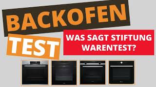 Bester Backofen mit Pyrolyse Stiftung Warentest Bewertungen [upl. by Gessner]