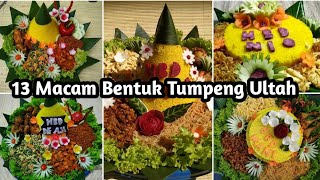 13 MACAM BENTUK TUMPENG ULANG TAHUN [upl. by Wende862]