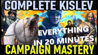 Total Warhammer 3  COMPLETE Kislev Campaign Guide [upl. by Venezia]