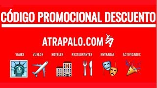 ATRAPALOCOM ✈️🌏 Código promocional descuento GRATIS ✅👍 [upl. by Kado]