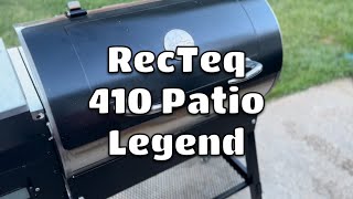 The RecTeq 410 Patio Legend A Great Family Size Smoker [upl. by Barret]