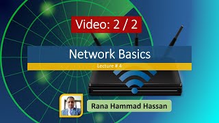 Lecture 4  Network Basics Video 22 [upl. by Carree]