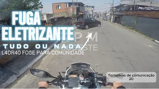 FUGA ELETRIZANTE  TENTOU SE ESCONDER EM ÁREA DE MATO [upl. by Spearman]