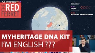 MyHeritage DNA Kit  Im Actually English WHAT REVIEW [upl. by Birkle]