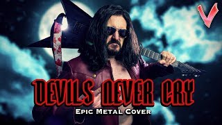 Devil May Cry 3  Devils Never Cry EPIC METAL COVER Little V [upl. by Yrot]