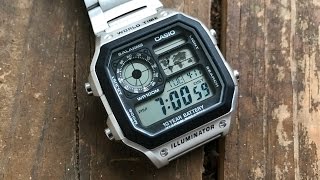 The Casio AE1200WH Casio Royale Wristwatch The Full Nick Shabazz Review [upl. by Nonnah183]