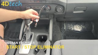 Nissan Frontier DISABLE Auto StartStop Feature  Turn ON and OFF permanently 20222024 [upl. by February315]