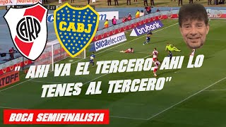 🔴Relato Emocionante Daniel Mollo🔴 River 2  Boca 3  Copa de la Liga 2024 [upl. by Justin]