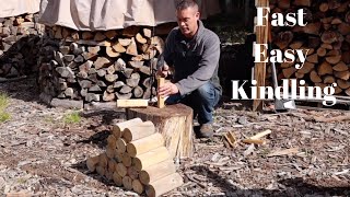 How To Make The Best Kindling [upl. by Servetnick]