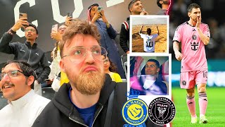 Al Nassr vs Miami  Stadionvlog 🇸🇦🐐  MESSI vs RONALDO DEBAKEL DES JAHRES  ViscaBarca [upl. by Aneleve]