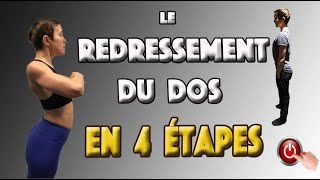 Avoir une BONNE POSTURE en apprenant à redresser son DOS en 4 ETAPES avec BODY REBOOT [upl. by Gunter]