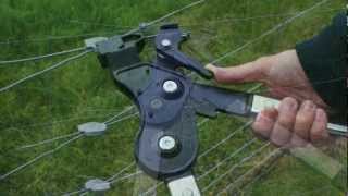 Tensioning Wire Fences  Contractor Tool [upl. by Ophelie]