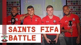 FIFA 19 BATTLE  Elyounoussi v Targett with Redmond and Bertrand on commentary 😅 [upl. by Serdna81]