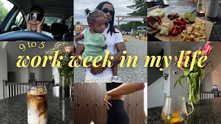 WEEK IN MY LIFE Realistic work days as a mom amp content creator with a 95 [upl. by Tterb374]