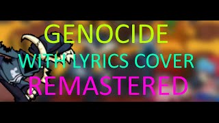 Genocide WITH LYRICS COVER REMASTERED  JunoSongs Version  Friday Night Funkin Vs EX Tabi [upl. by Chev248]