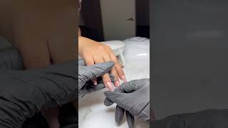 Nail ASMR shortnails viralvideo nailart ✨ [upl. by Brinson756]