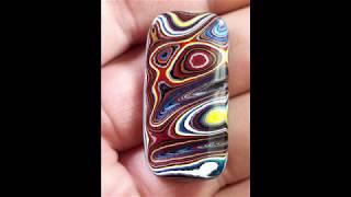 Step by Step Of How To Cut Professional Quality Fordite Cabochons MUST SEE 2 [upl. by Pru]