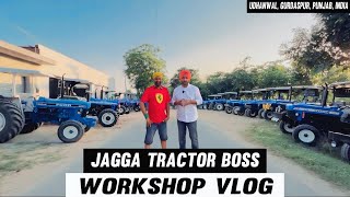 jaggatractorboss450  WORKSHOP VLOG  UDHANWAL GURDASPUR PUNJAB INDIA [upl. by Hpesojnhoj736]