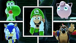 What If Every Character Tried To Do Luigis UpTaunt In Smash Bros Ultimate Smash Mods [upl. by Nabetse]