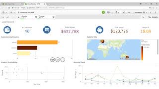 Qlik Sense Beginner Workshop 1  Introduction [upl. by Shah]