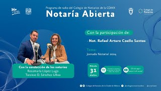 NotaríaAbierta quotJornada Notarial 2024” [upl. by Adnov]