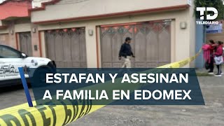 Familia de CdMx es asesinada y sus cuerpos son abandonados en Metepec [upl. by Eugenia]