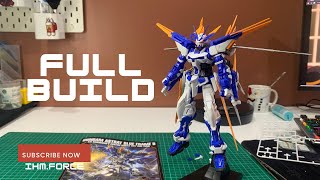 Full Build MG Gundam Astray Blue Frame D [upl. by Ettenuj]