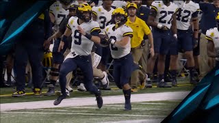 Michigan Football Highlights of the 2021 Big Ten Championship Game [upl. by Mavra]