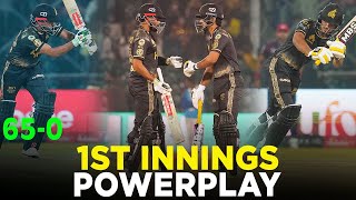 1st Innings Powerplay  Peshawar Zalmi vs Islamabad United  Match 13  HBL PSL 9  M2A1A [upl. by Otis]