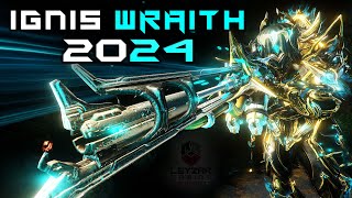 Ignis Wraith Build 2024 Guide  Tearing Through Deimos Warframe Gameplay [upl. by Anaynek]